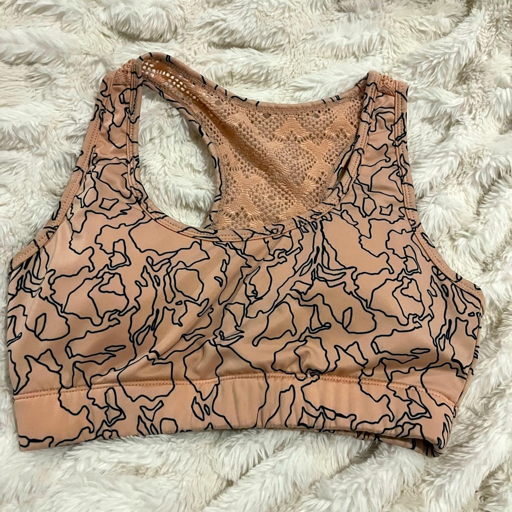 zyia topo bomber sports bra small